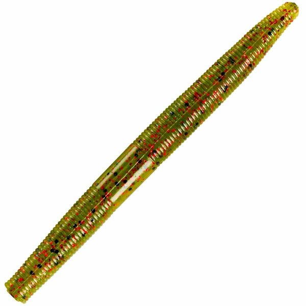 Desviacion 4 in. Dinger Watermelon Red Flake Fishing Lure, 10PK DE3513714